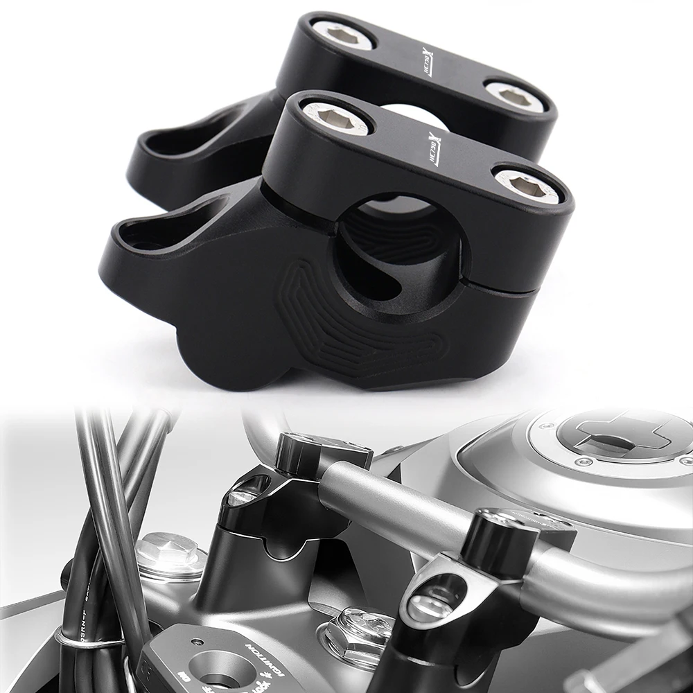 

Fit For Honda NC750X 2014 2015 2016 2017-2019 22mm 7/8" Handle Bar Riser Raised Extend Offset Handlebar Mount Extension Risers