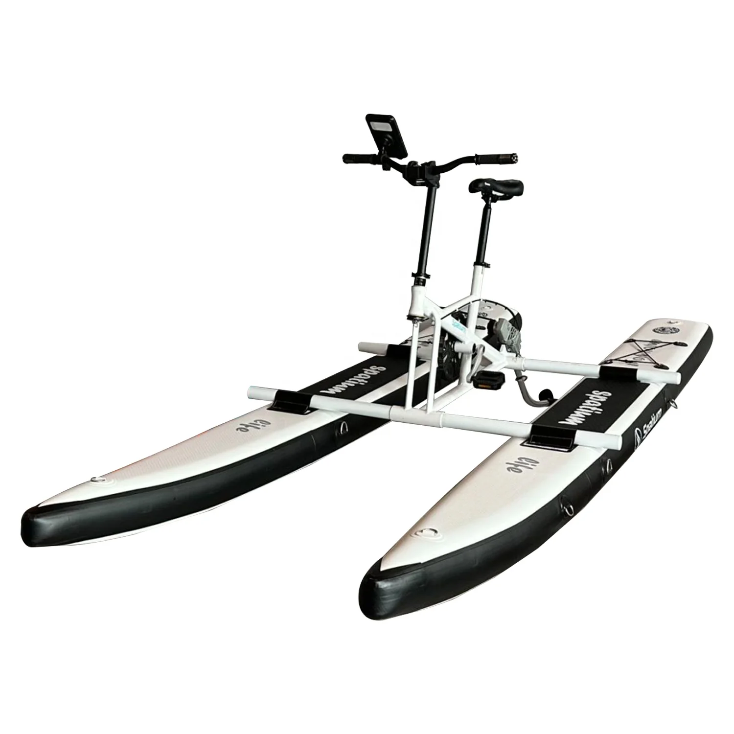 New Arrival Inflatable Floating Water Bike Inflatable Cycle Bikeboat Pedal Boats For Sale