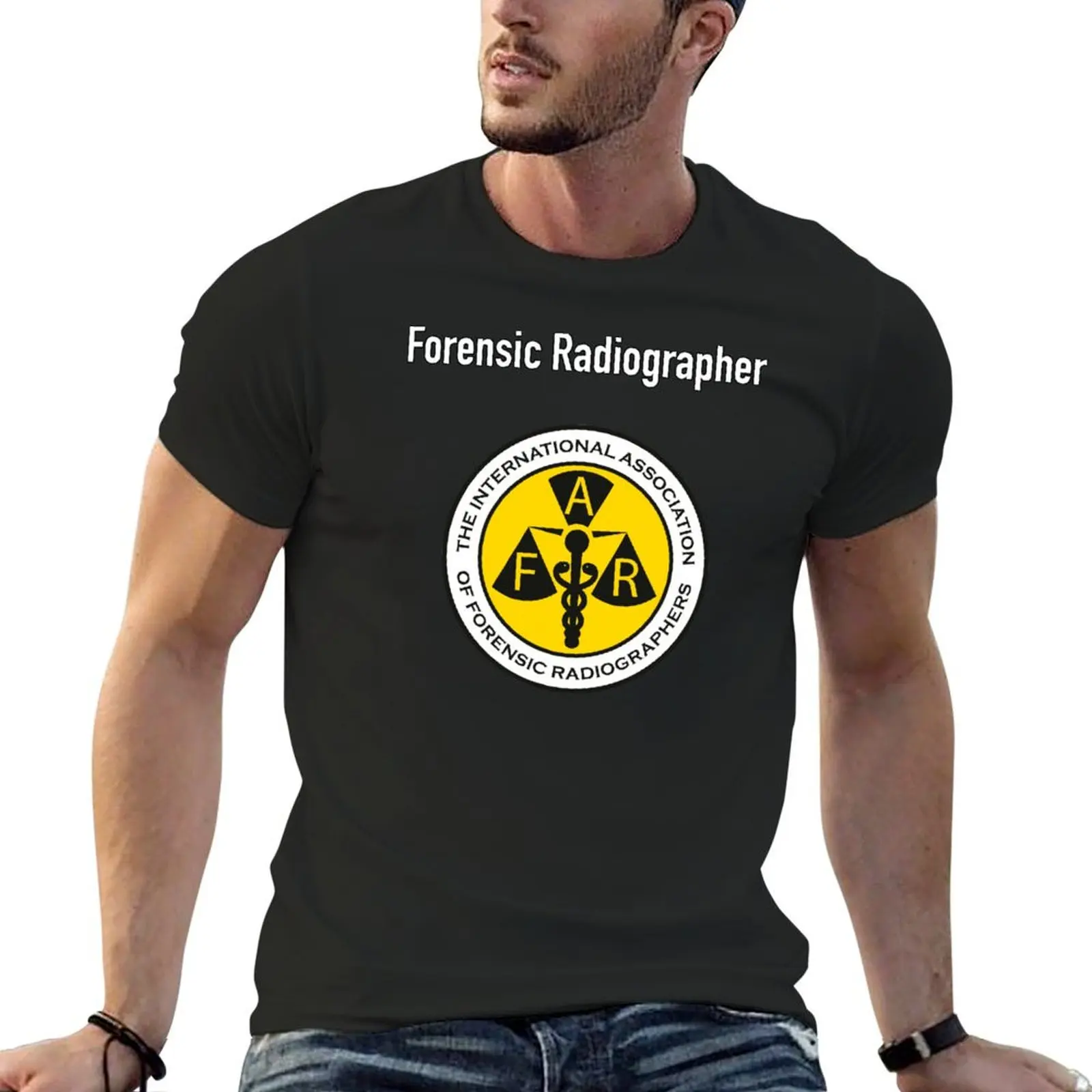 Forensic Radiographer T-Shirt plus size clothes basketball graphic tees quick drying men t shirts high quality