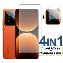Full Cover Tempered Glass For Realme GT7 Pro Glass Screen Protector Protective Phone Camera Lens Film For Realme GT 7 Pro