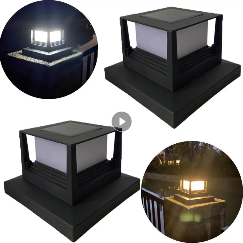 

Solar Light Outdoor Waterproof Fence Light IP65 Outdoor Solar Lamp For Garden Decoration House Gate Courtyard Cottage Solar Lamp