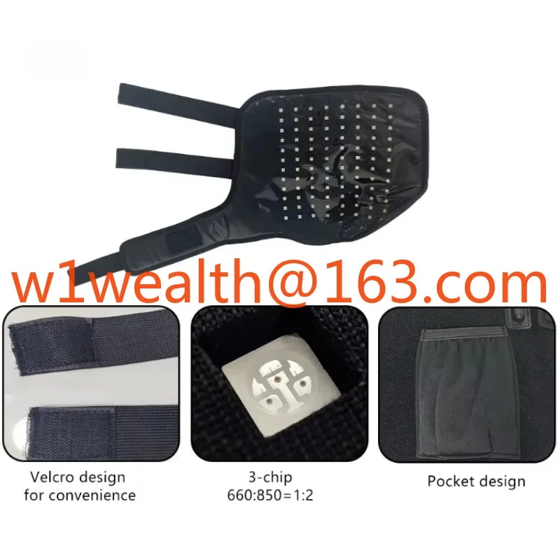 660Nm 850 Nm96Pcs Smart LED Red Light Infrared Protection Products for Horse Legs ，1 Pair Two