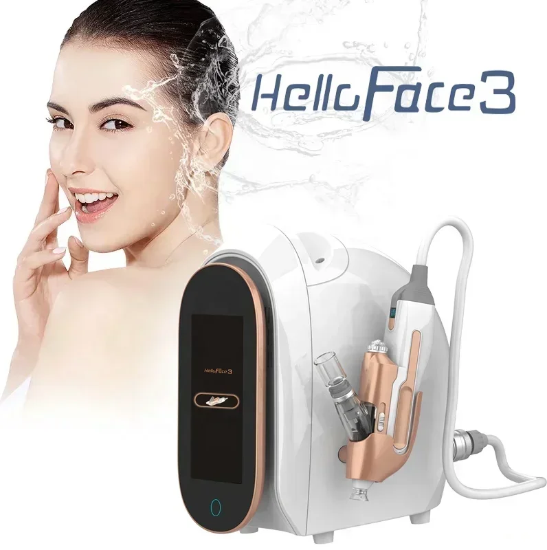 

Non-Invasive High-Pressure Spray Import Beauty Equipment Needle-Free Water Light Gene Gun Nano Atomization Face Cleaning Product