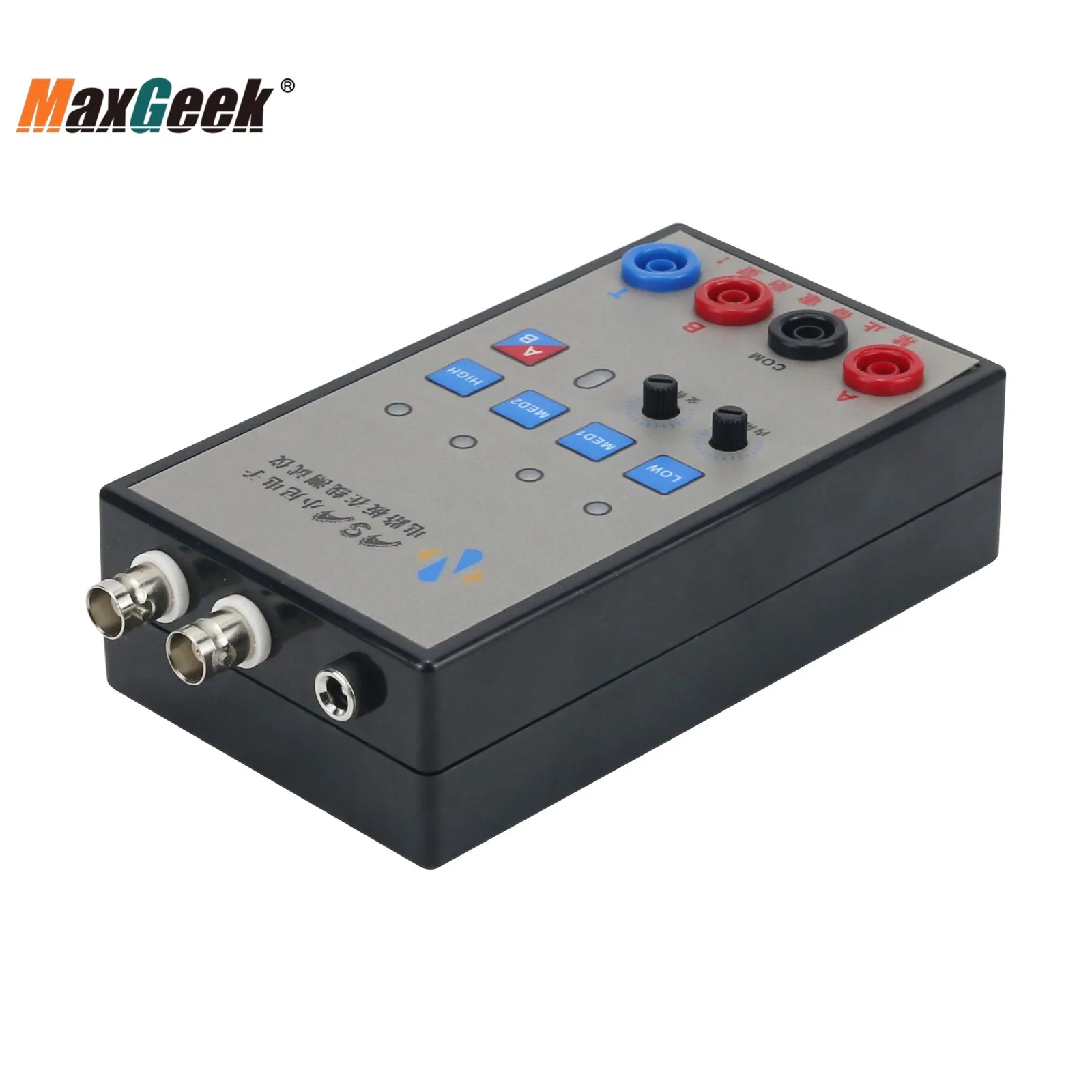 Maxgeek Professionele Handheld Vi Curve Tester W/Plastic Shell Twee-Kanaals Ingang Toont Drie Frequenties