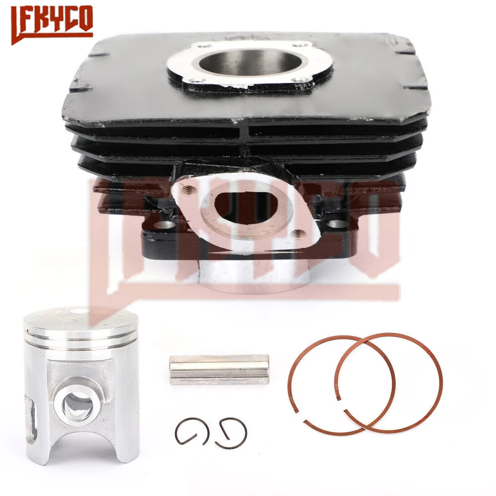 Motocykl 54mm Cylinder silnika 115CC zestaw pierścieni uszczelek tłoka silnik dla Yamaha RX 115 Spesial RXS115 Motoblock sprzęt ATV część