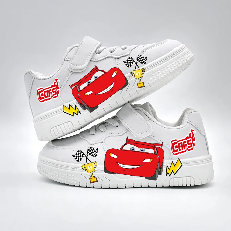 أحذية ديزني كاجوال للأطفال بتصميم عصري للأطفال، أحذية رياضية لايتنينج ماكوين للأولاد والبنات، أحذية رياضية خارجية قابلة للتنفس مضادة للانزلاق #3