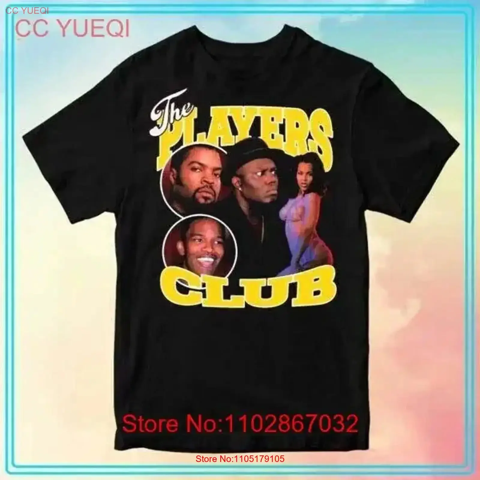 The Players 1998 Club Comedy Movie T Shirt For Fan and Friends Size S 4XL vintage Washed streetwear Stretched homme Comfortable