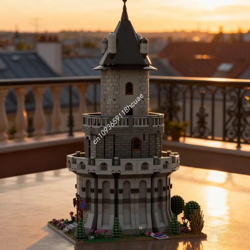 

1715pcs MOC Wizard s Tower Castleed Model Building blocks Construction Assemble DIY creative idea Christmas gifts Brick toy Kids