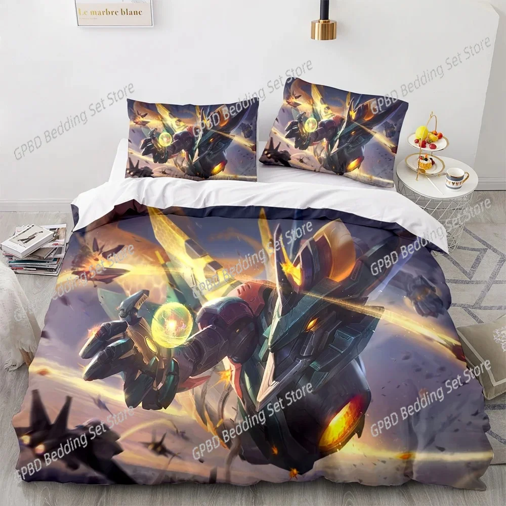 

3D Print League of Heroes Comfortable Duvet Quilt Cover Pillowcase Bedding Set Children Bedroom Decoration Home Textile