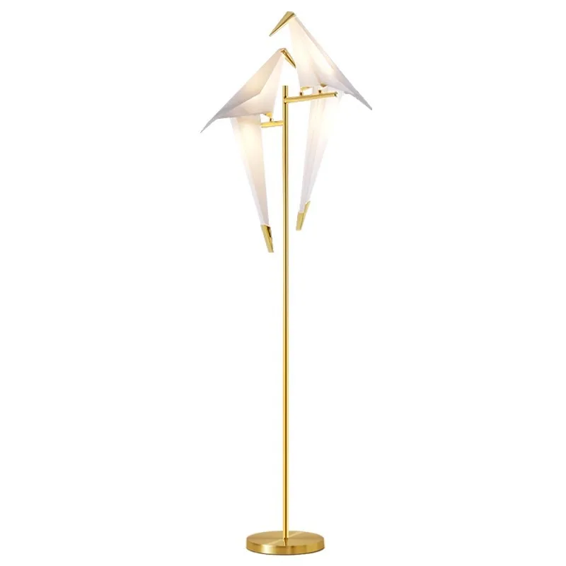 

Paper Crane Living Room High Value Nordic Modern Art Bedroom Bedside Creative Atmosphere Floor Lamp