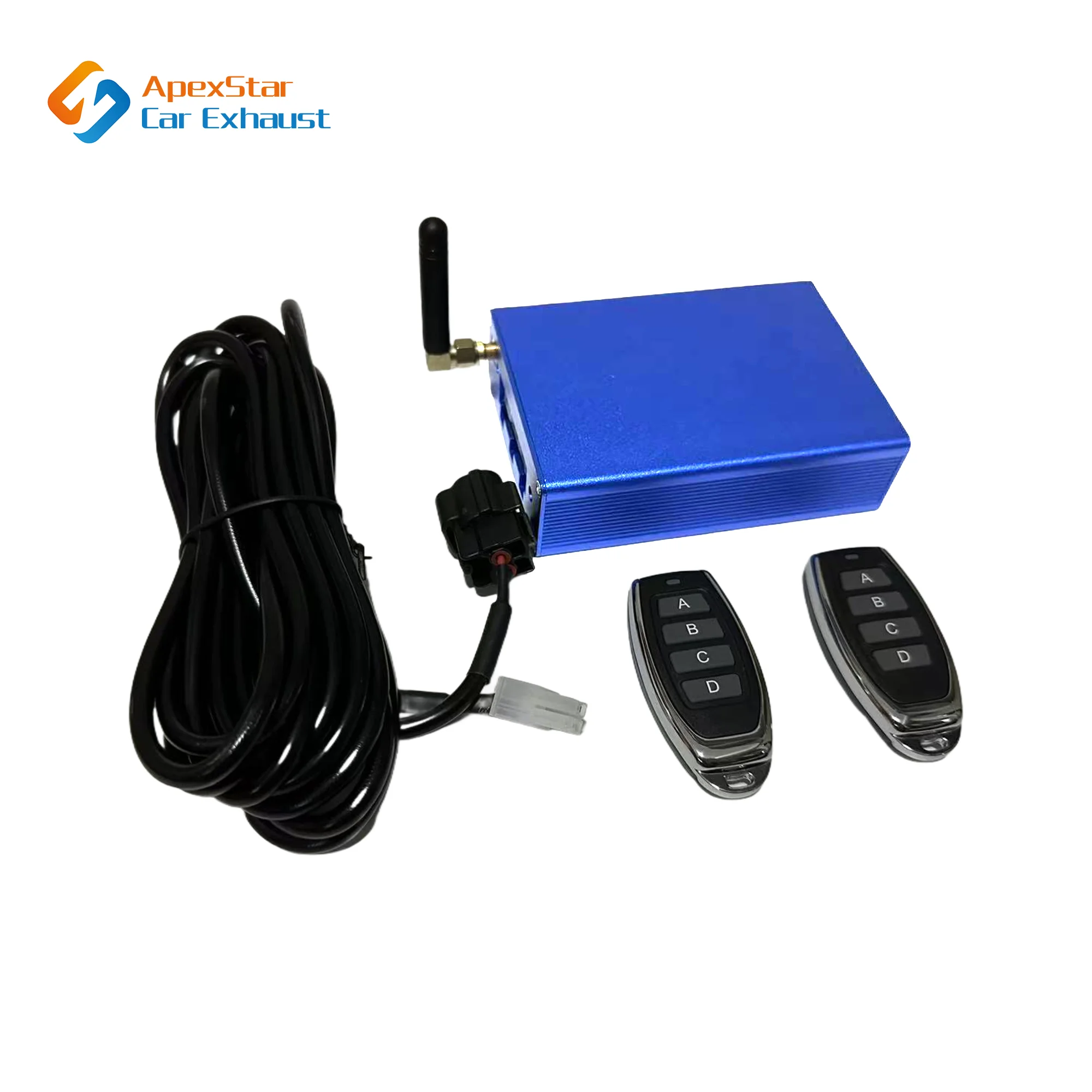 Kit de Valve électronique pour tuyau d'échappement, Mode multi-angle universel, dispositif de contrôle de 60 MM, Kit de télécommande, interrupteur de contrôleur