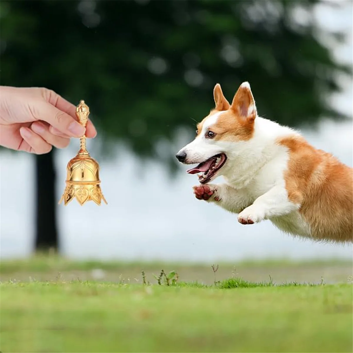 NEW Hand Call Bell for Teacher Classroom Bell Dinner Bell Tibetan Bells Meditation Bell