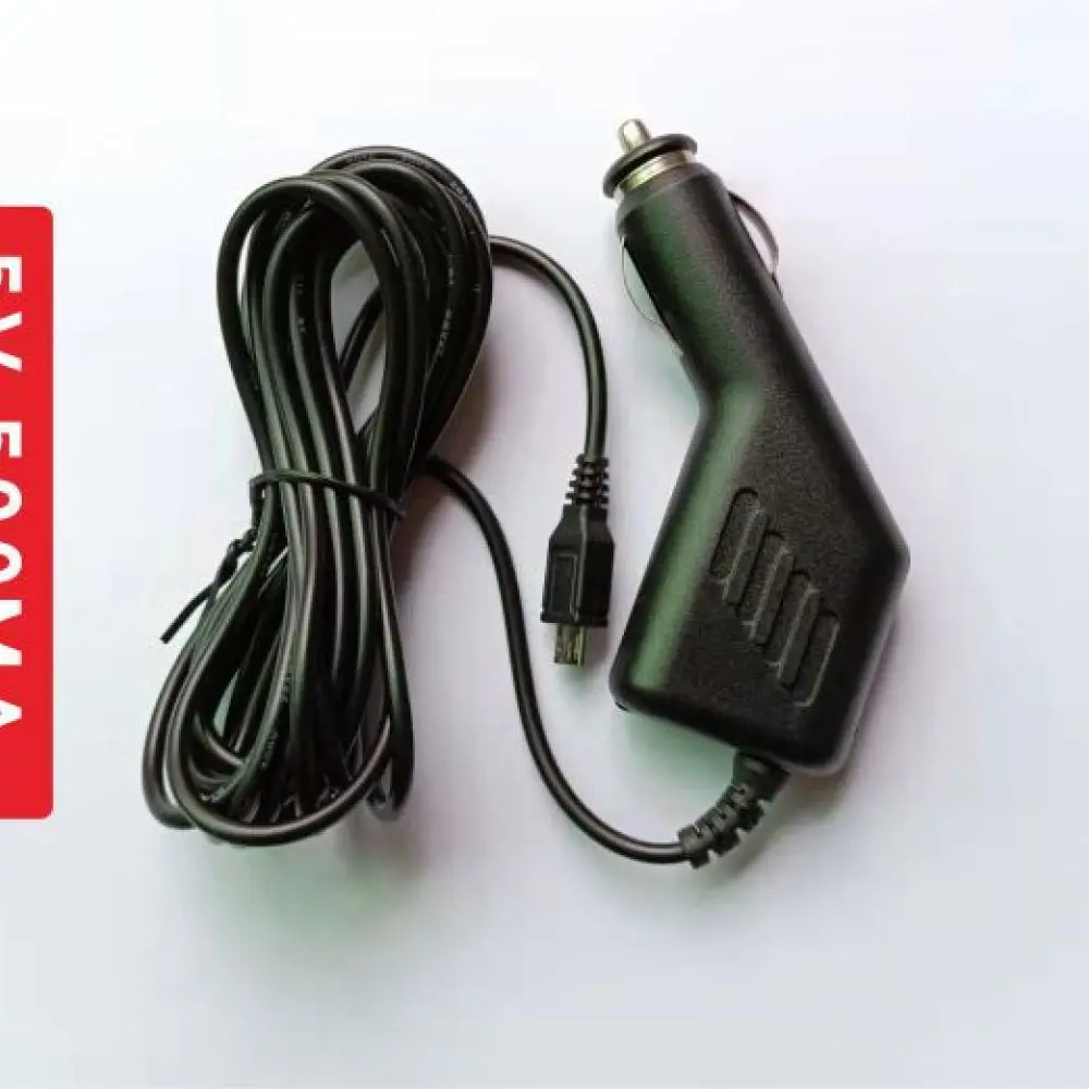 Universal Vehicle Charging Adapter Cable For Dash Cam GPS Navigator 12V 24V To 5V Power Lead Durable Electronic Part