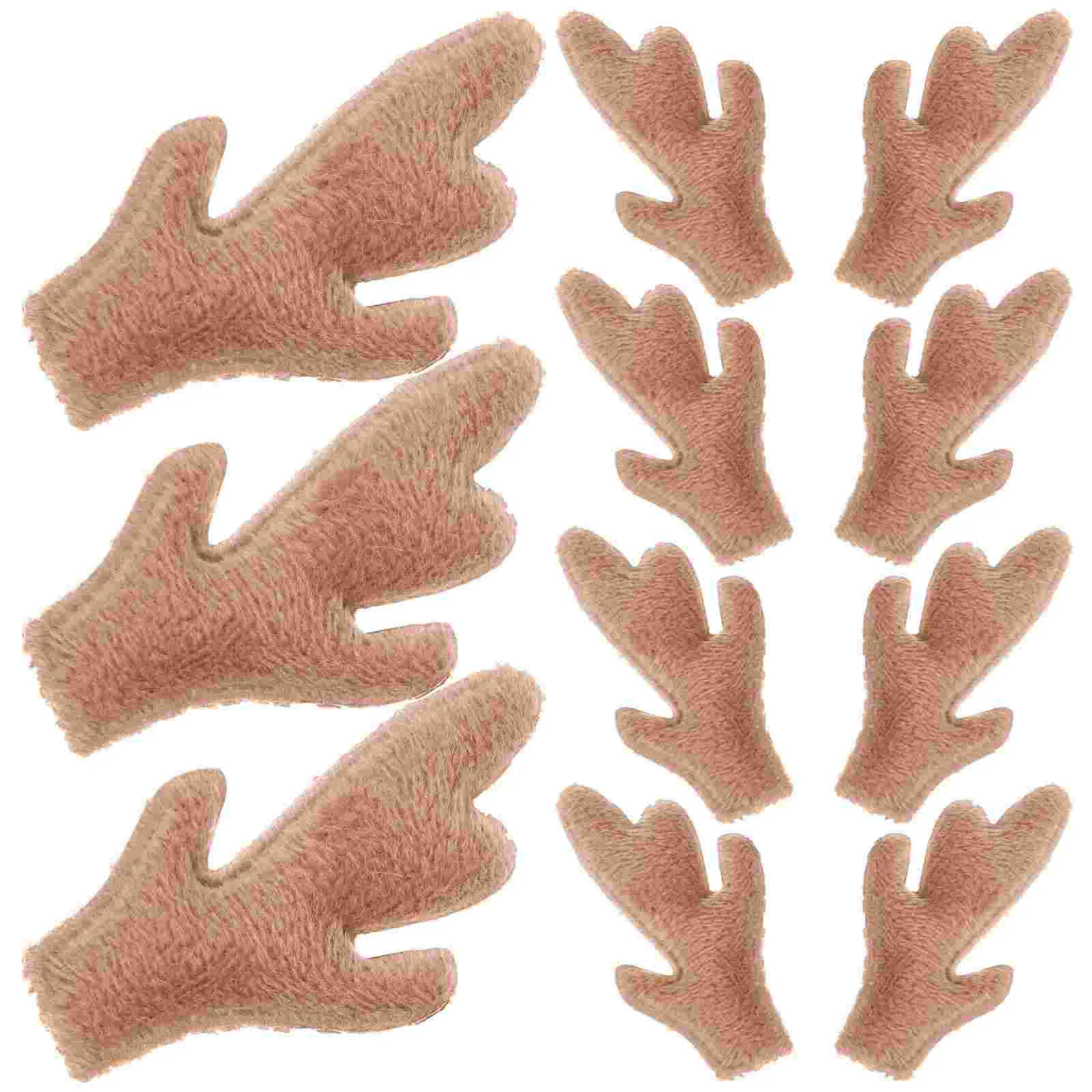 25 Pcs Plush Three-dimensional Dragon Horn for DIY Headband Hairband Making Accessories