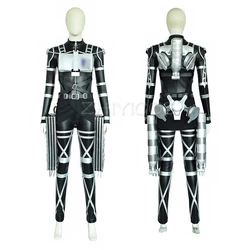 Anime Attack On Titan The Final Season 4 Team Uniform Eren Levi Cosplay Costume Harness Armor Halloween Costume
