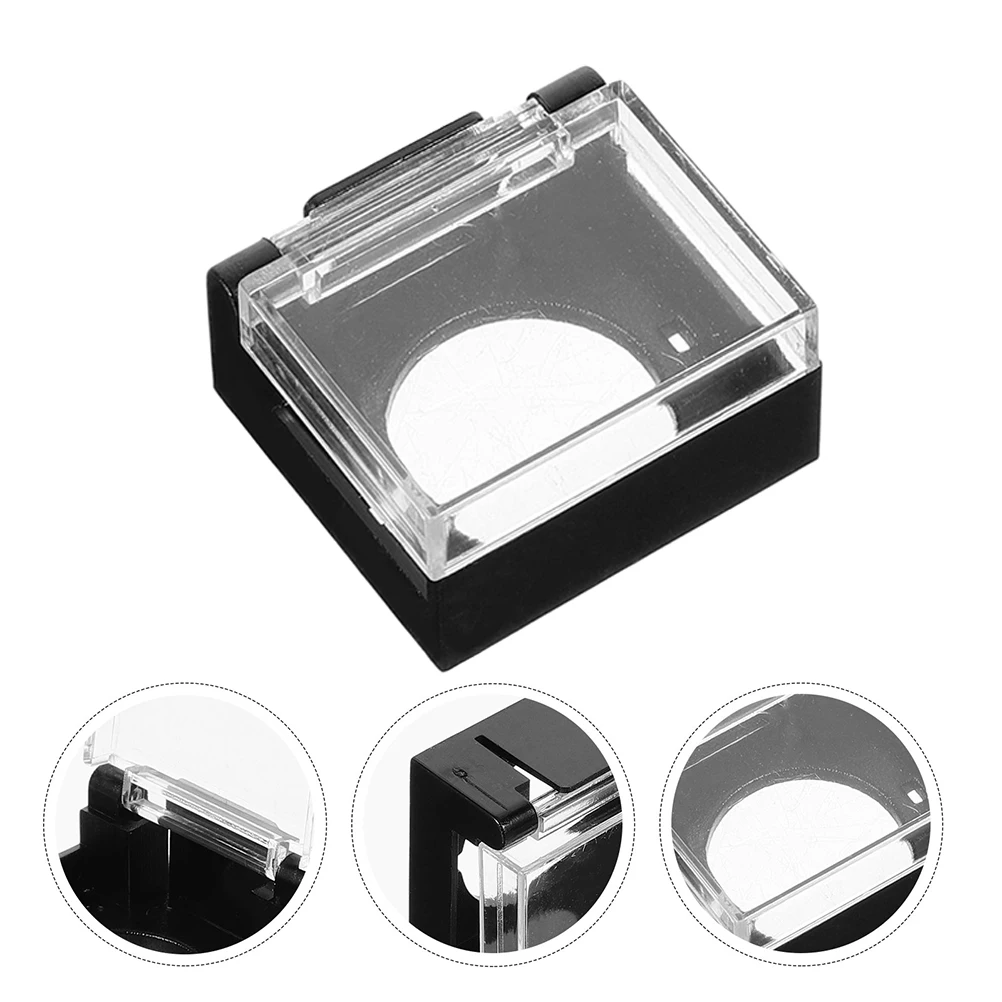 

20 Pcs Waterproof and Anti-accidental Cover Button Protection Pad Transparent Lid Control Covers Plug Socket