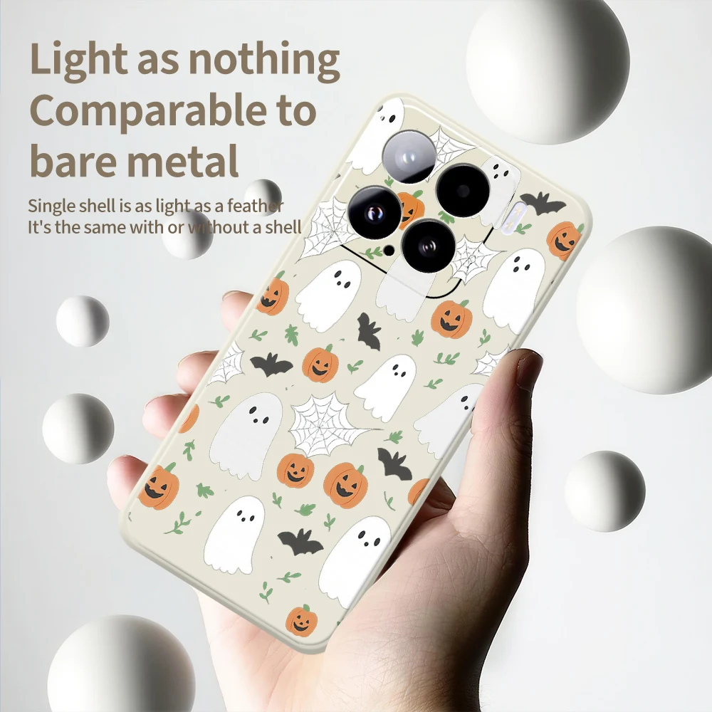 حافظة هاتف على طراز الهالوين لهاتف Xiaomi 15 15 Ultra Mi 14T 13T 12T 11T Pro غطاء من السيليكون لهاتف Xiaomi Mi 15 Ultra Mi 11T Pro