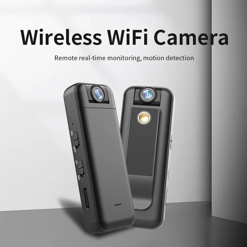 Mini HD Wireless WiFi Infrared Night Vision Camera Home Phone Wireless Remote Monitoring Camera Intelligent IP Security Camera