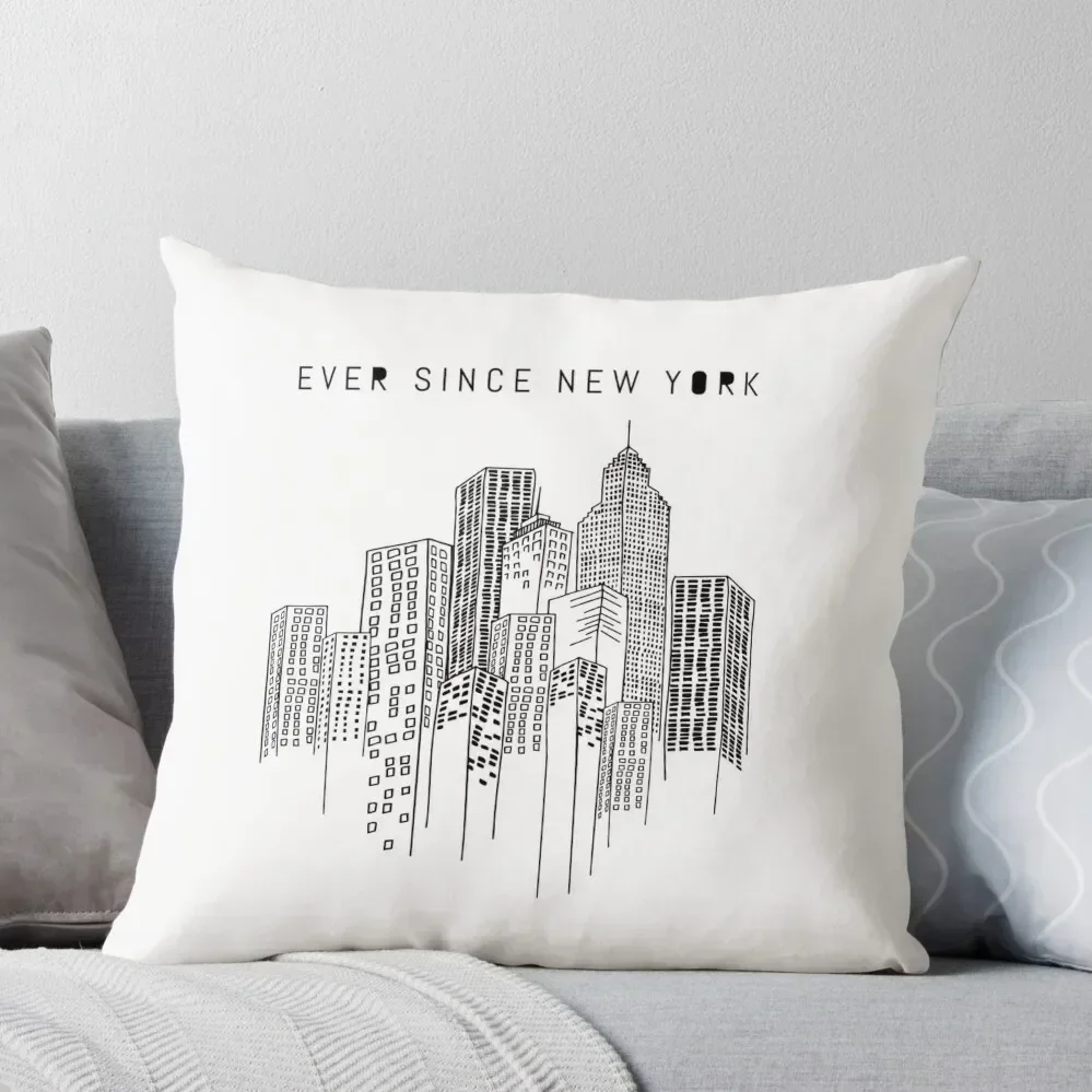 

Ever Since New York Throw Pillow Christmas Pillows Decorative pillow case Pillow Case Christmas