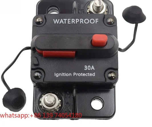 

30-300A duplex circuit breaker DC12-24V automatic switch fuse holder