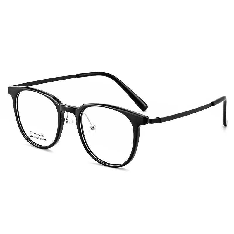 KUXA แฟชั่น TR90 แว่นตาสายตาแว่นตาตามใบสั่งแพทย์สายตาสั้นเลนส์โปรเกรสซีฟแว่นตาป้องกันรอยขีดข่วนน้ำหนักเบาเป็นพิเศษ