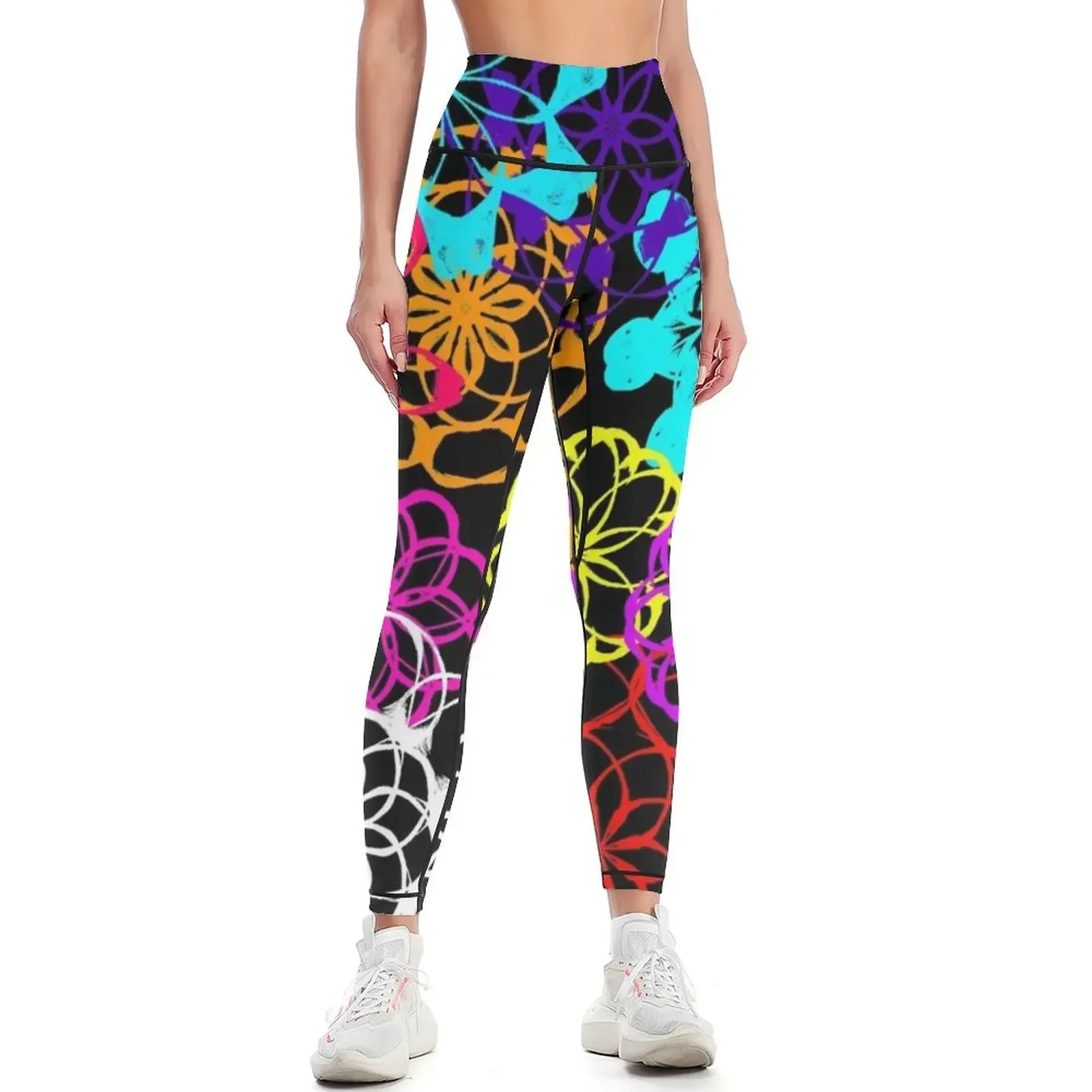 

Mandala Doodle design Leggings for fitness harem pants fitness set gym sportswear for gym Womens Leggings