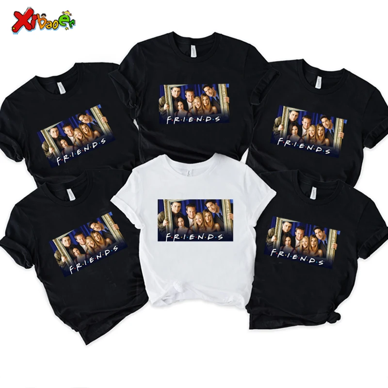 

Friend T Shirt Family Matching Clothes Party Outfit Man Women Kids Shirts Party Familien Outfit Sommer Fashion Cool Clothing Tee