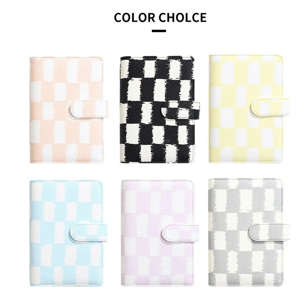 

Книга для экономии денег из искусственной кожи, водонепроницаемая, на кольцах, для челленджей по накоплению, большая вместимость, разноцветная