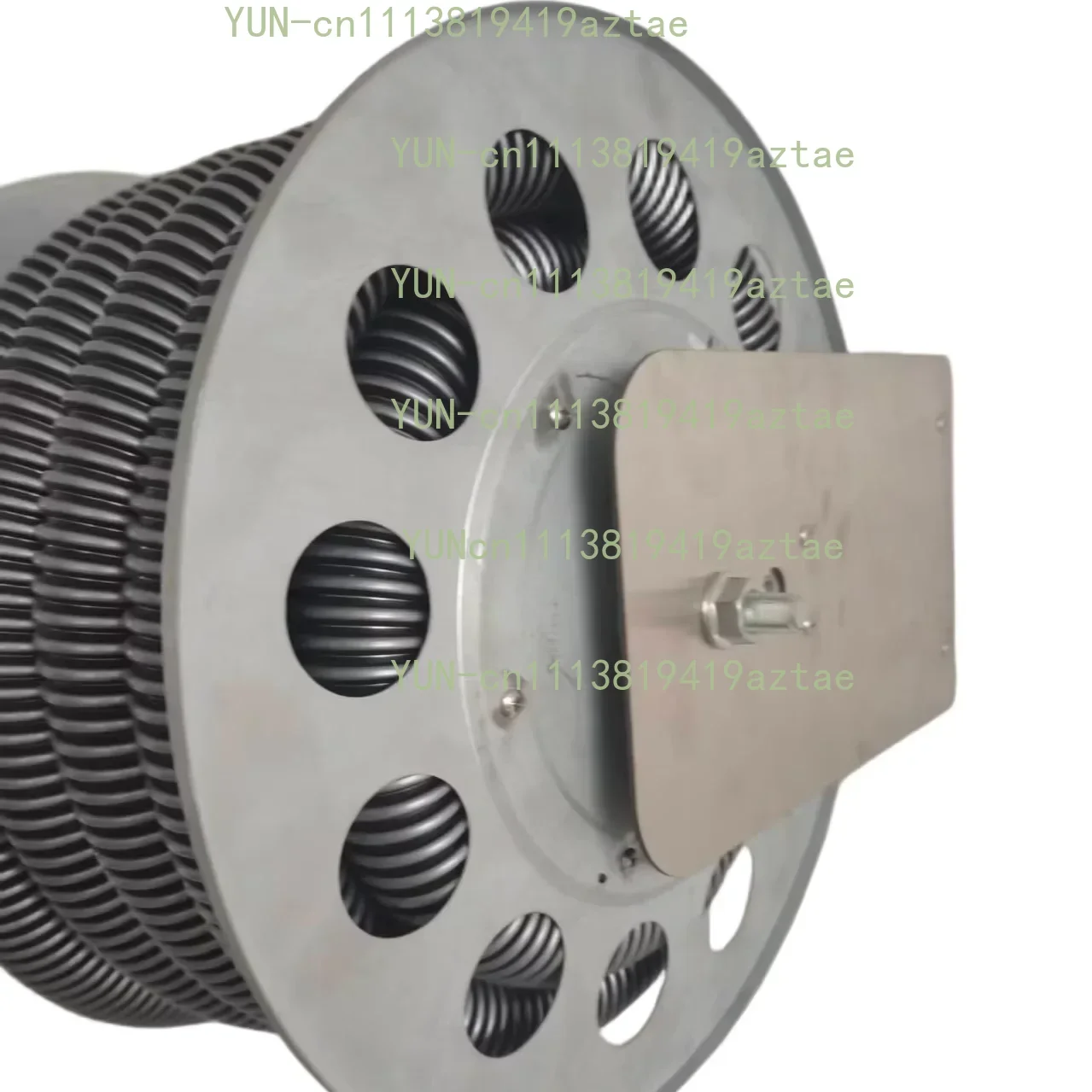 Wall Mount Retractable Hose Reel, 15M Replaceable Extension Hose 1-1/4''