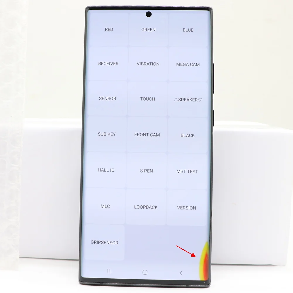 AMOLED Note 20 Ultra LCD pour Samsung Galary SM-N985F N986U LCD écran tactile Hébergements eur pièces d\'assemblage
