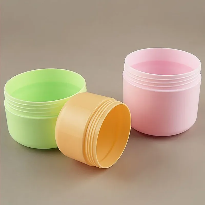 10Pcs 10g Plastic Containers With Liners Travel Jars Bottle Pot Boxes For Face Cream Makeup Hair Care Cosmetics