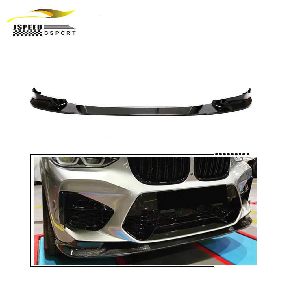 

Suitable for Carbon fiber front bumper lip spoiler body kit Suitable for BMW X3 M F97 X4 M F98 19-21