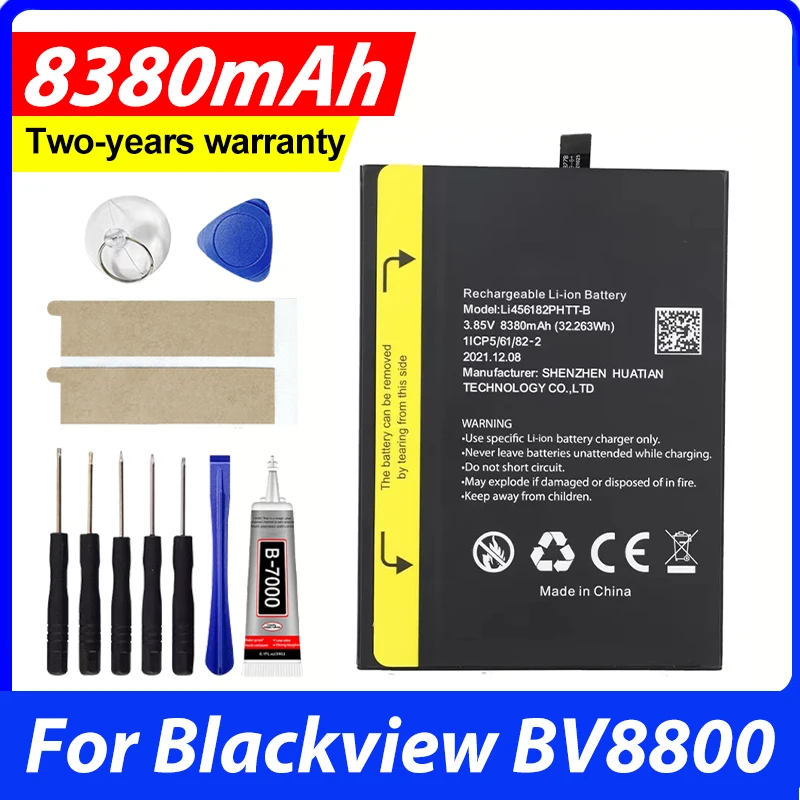 New Battery For Blackview BV7100 BV7200 BV8800 BL8800 Pro BV8900 Pro S80 Mobile Phone Bateria With Tools view 5