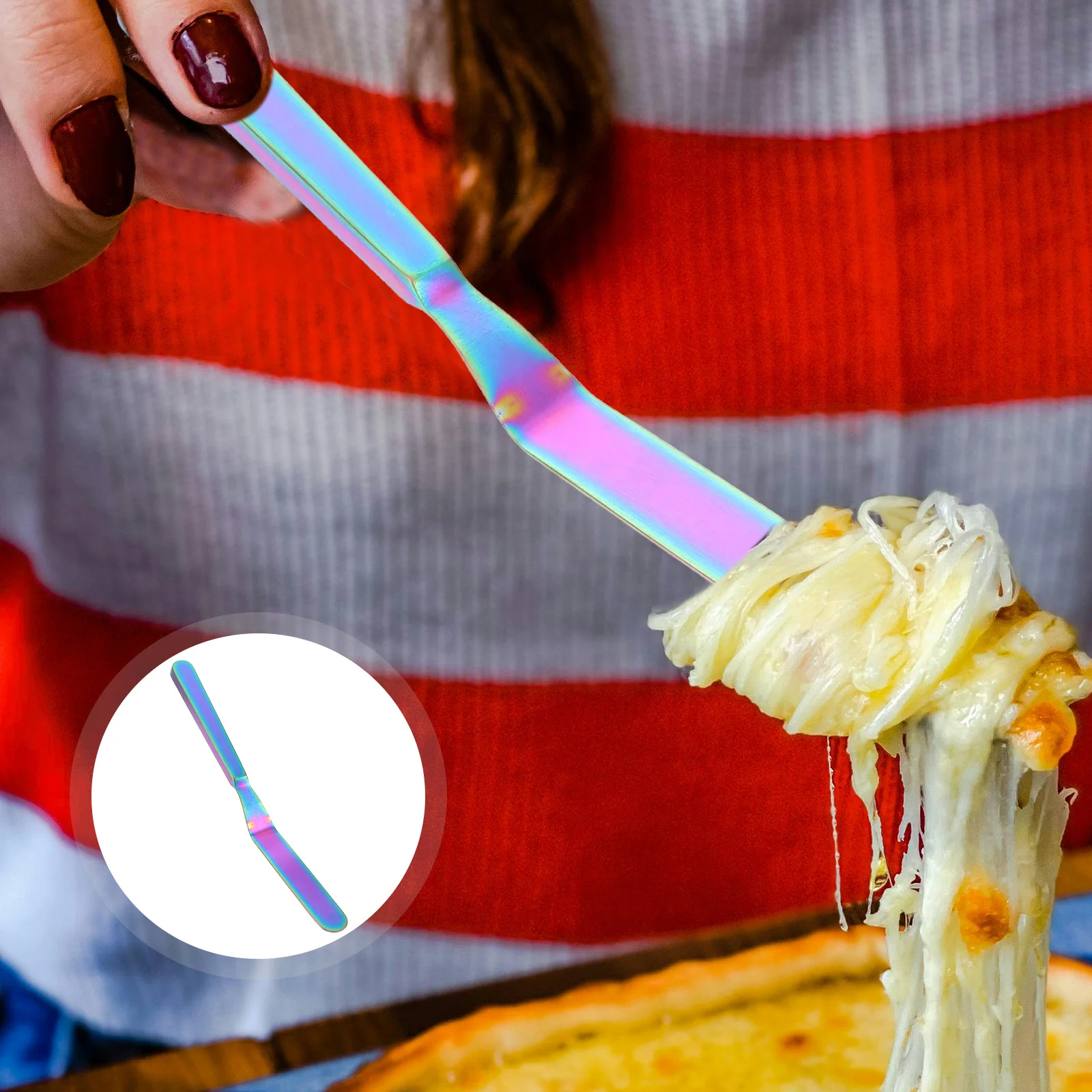 

Stainless Steel Butter Spreader Knife Multifunctional Jam Cheese Cake Cream Pastry Kitchen Tool Baking Cooking Scraper