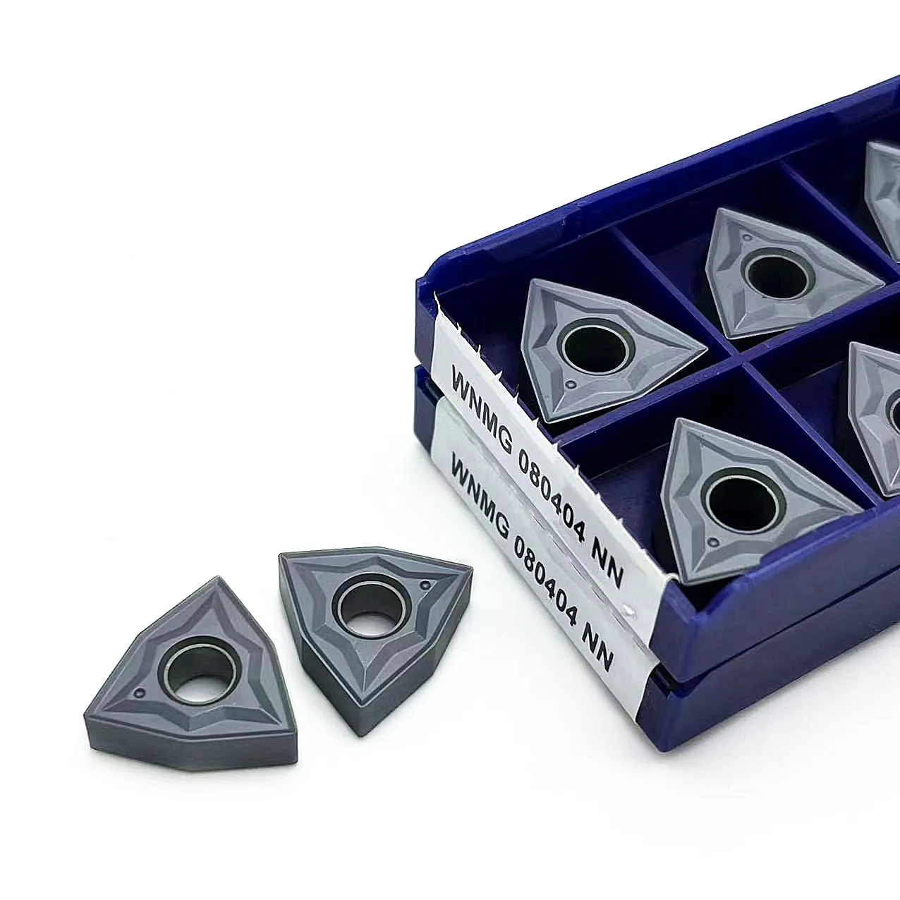 10PCS WNMG080408 NN LT10 PVD Carbide Insere ferramenta de torneamento externo inserir alta qualidade Ferramentas De Corte WNMG080404 NN LT10