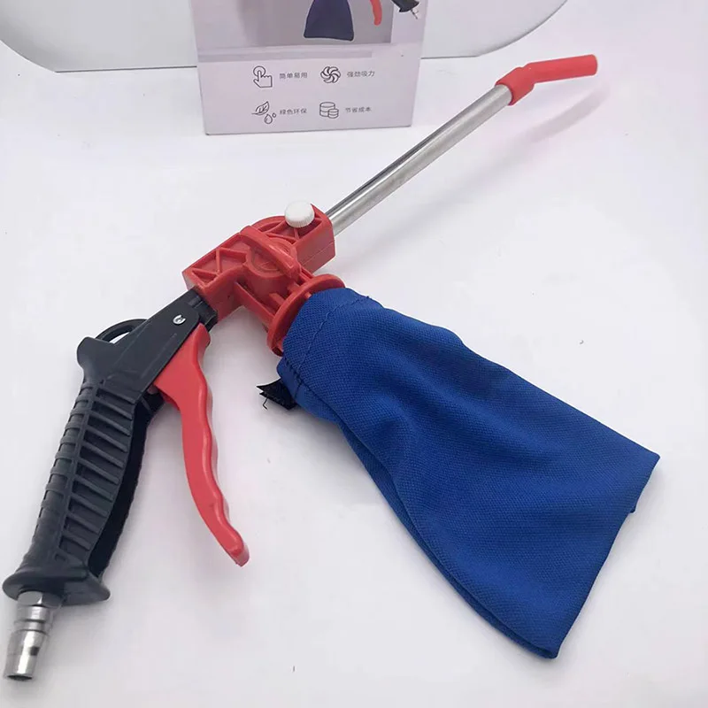 Air Vacuum Blow Gun - Dual-Use Vacuum and Blowing Tool for Industrial Dust Removal, Sewing Machine Cleaning and More