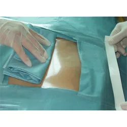 Disposable Polyethylene Surgical Film Medical Adhesive PE Film Transparent Operation Towel For Sterile Surgery Wound Protective