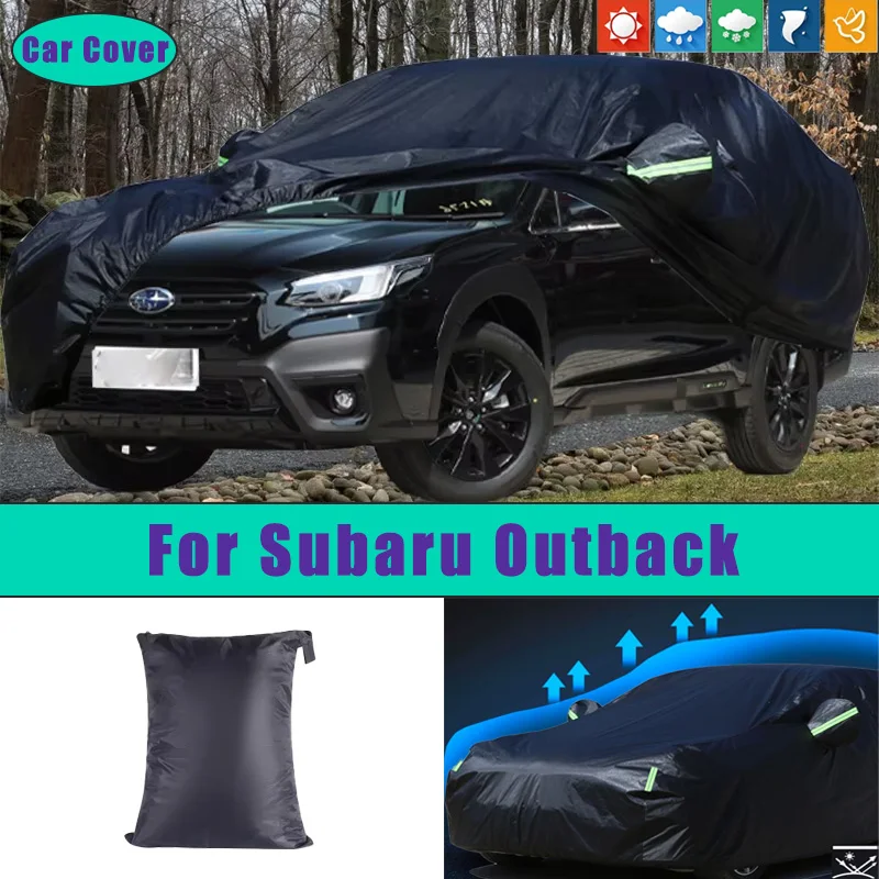 

Car Full Outer Covers Outdoor Waterproof Dustproof Sun Rain Snow Protection Exterior Car Accessories For Subaru Outback