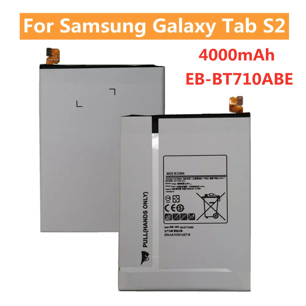 

4000mAh For Samsung Galaxy Tab S2 8.0 SM-T710 EB-BT710ABA EB-BT710ABE Battery