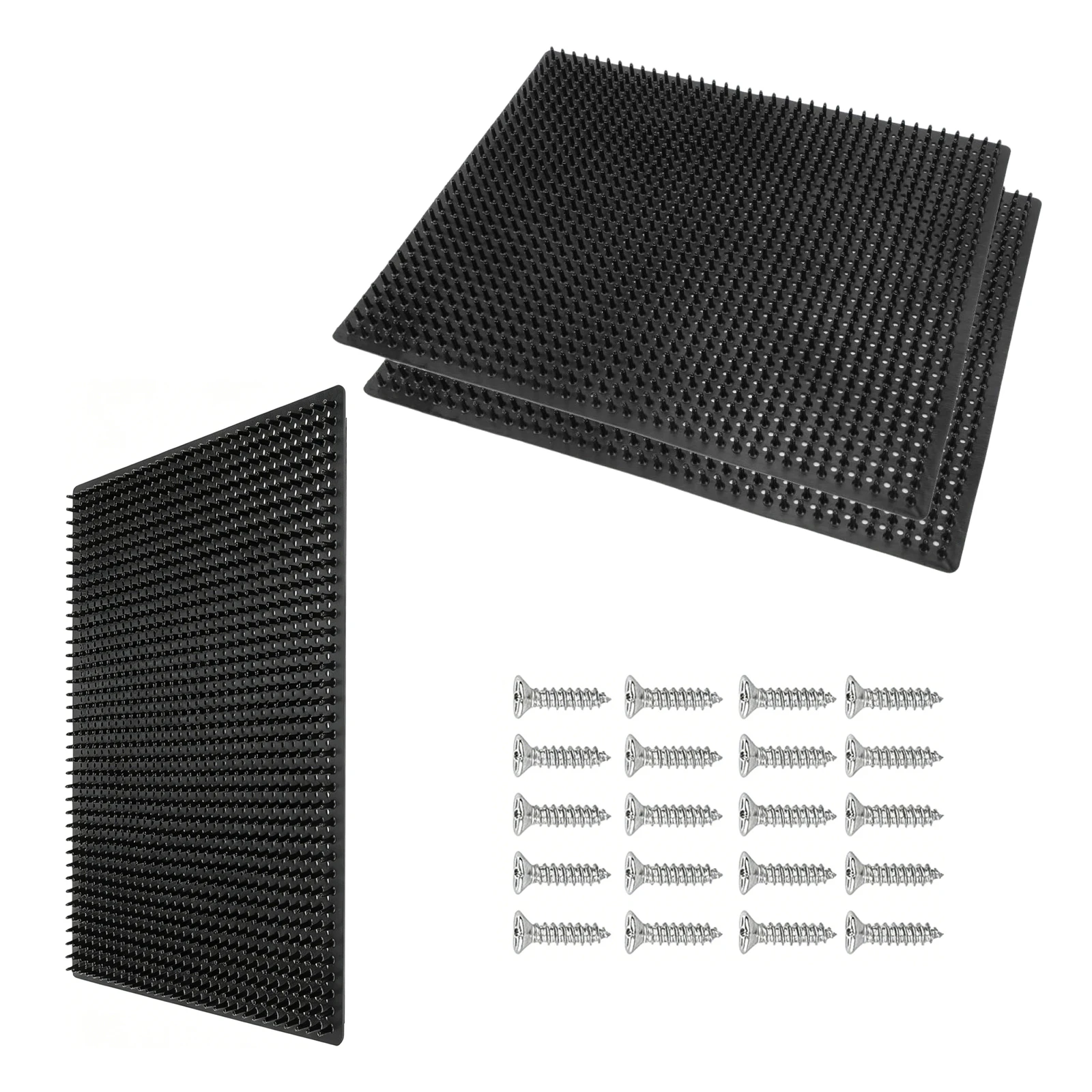 Cow Scratcher Grooming Shedding Anti-Itching Horse Cow Scratcher Horse Scratching Post Pad for Cattle Cow Dog Sheep Farm Barn
