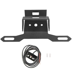 For Kawasaki Z1000SX Z1000 Z 1000 SX 2020-2022 2023 License Plates Number Holder Frame Black Motorcycle Tail Fender Eliminator