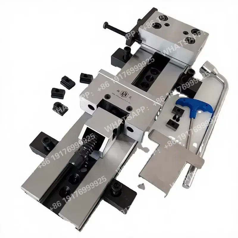 GT Modular Machine Vise 5 Inch Grinding Vice GT125 125X150 Precision Workholding for CNC Milling Machine 20CrMnTi Material