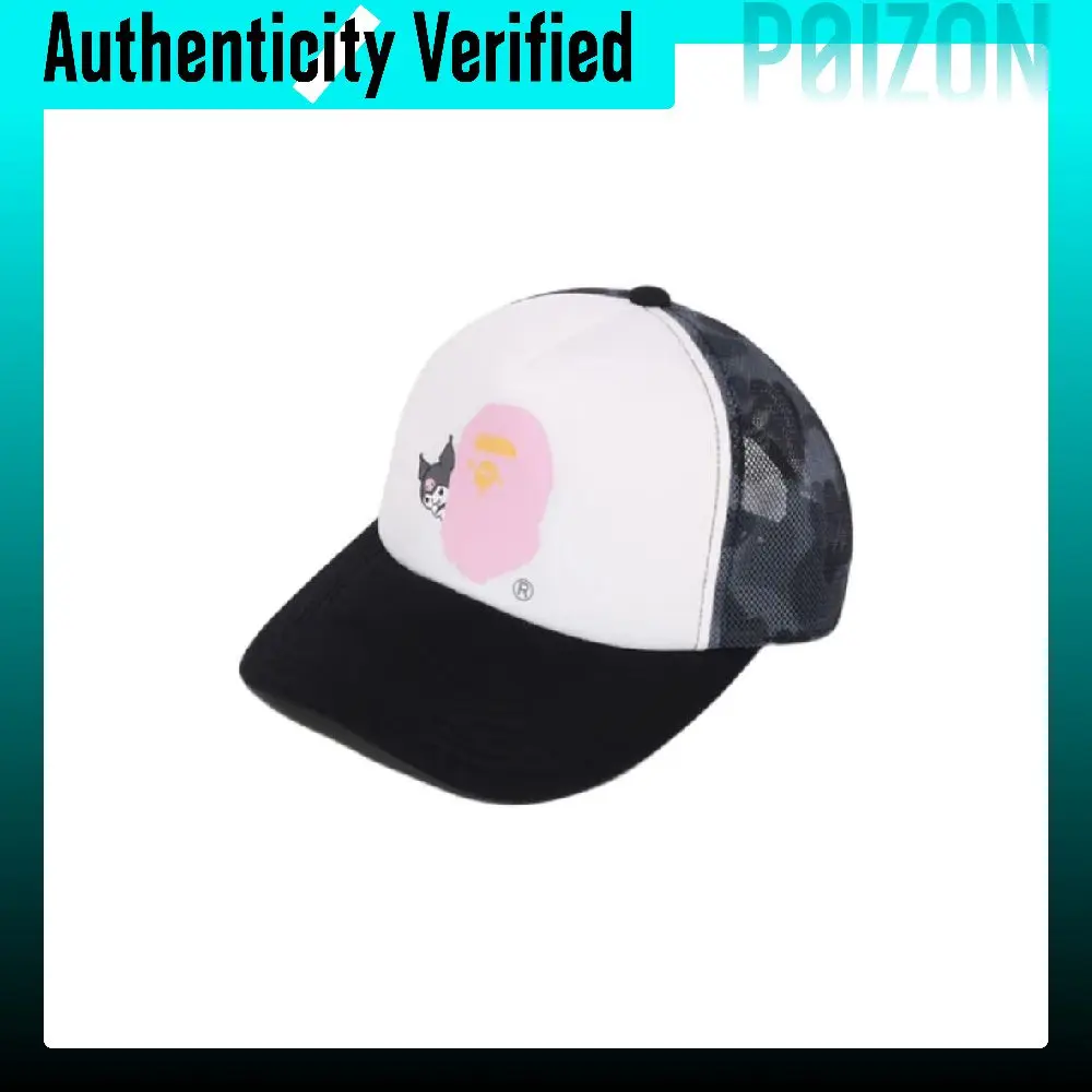A BATHING APE Baseball Caps Women's Black 1M23-280-901