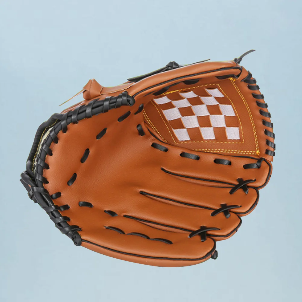 

Baseball Gloves Softball Glove Thicken Infield Pitcher Sports Gloves Kids Perfect Fit Catch Ball Training Durability Flexibility