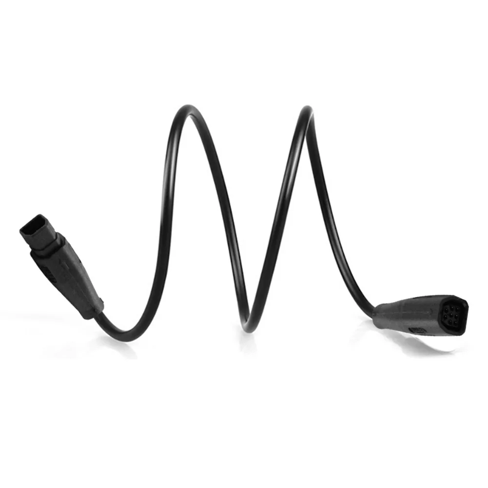 

8 Pin Cable Waterproof Display Cable Rainy Conditions Outdoor Cycling Black Bikeaccessories Special-shaped Joint