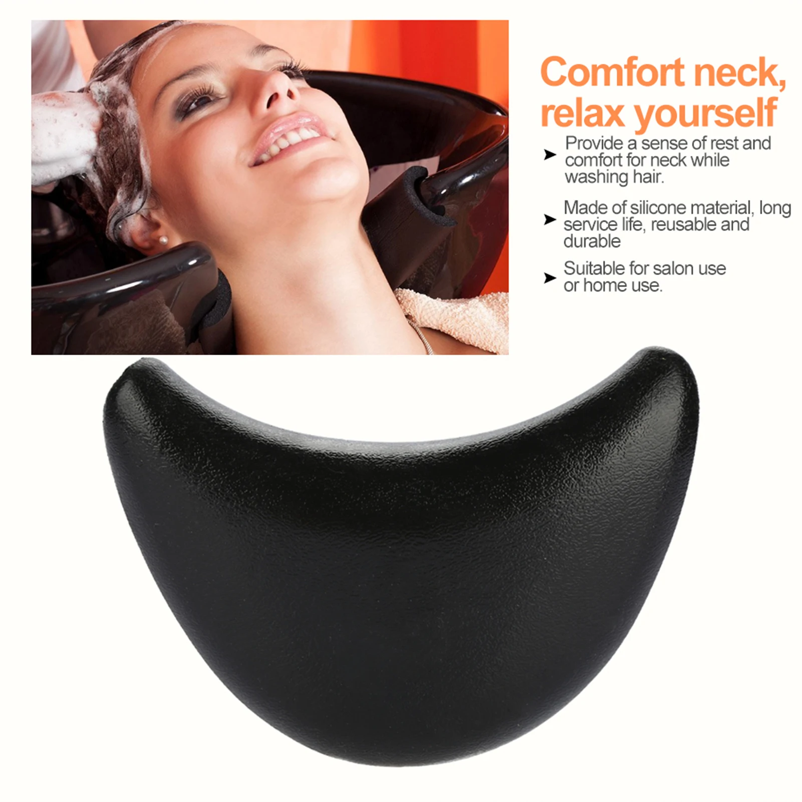 

Gel Neck Rest Shampoo Basin Cushion Salon Silicone Hairdressing Hair Washing Neck Pillow Shampoo Bowl Cushion Gel Neck Pillow