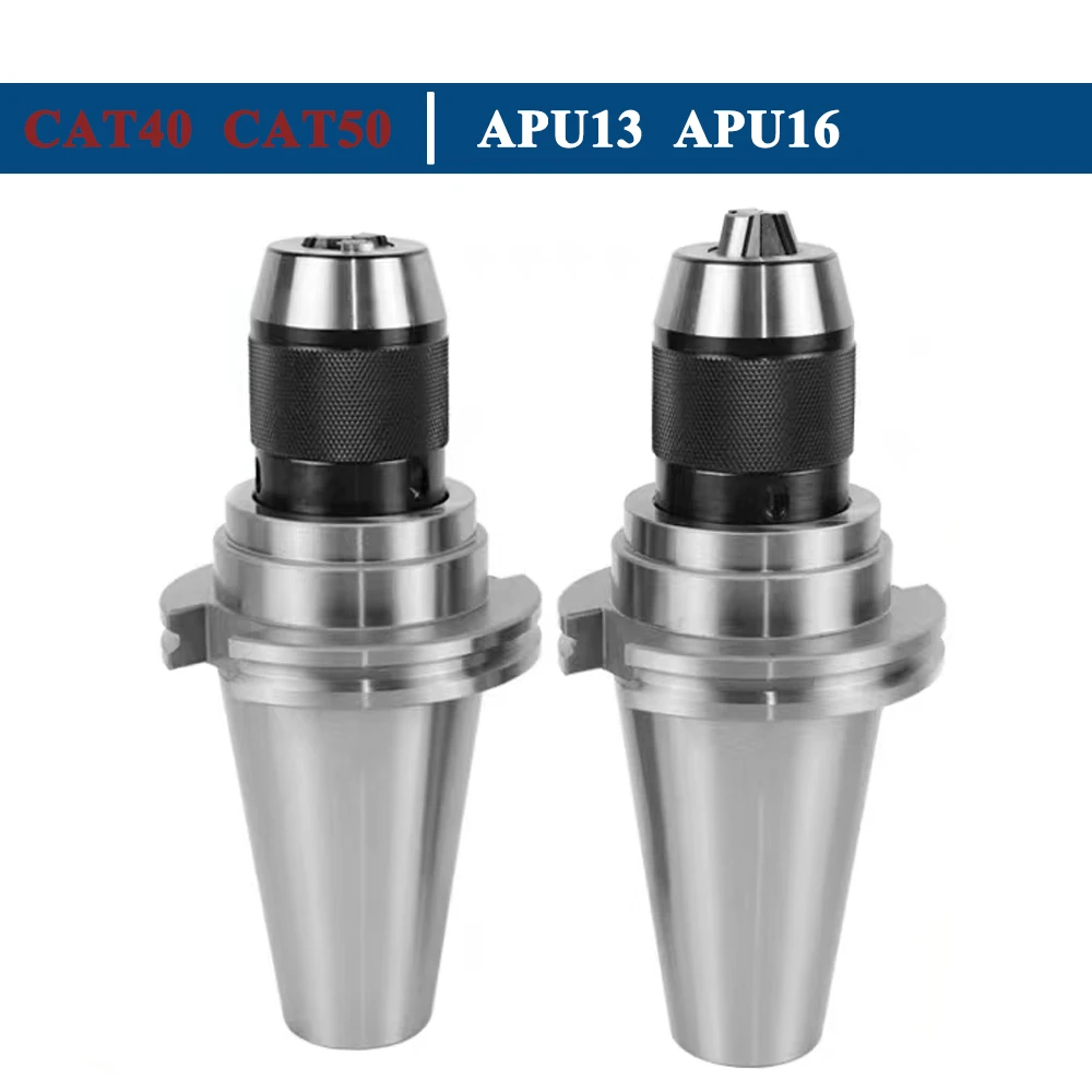 

CAT40-APU13/16 keyless drill Tool Holder chuck arbor CAT APU13 APU16 drill chuck Tool Holder