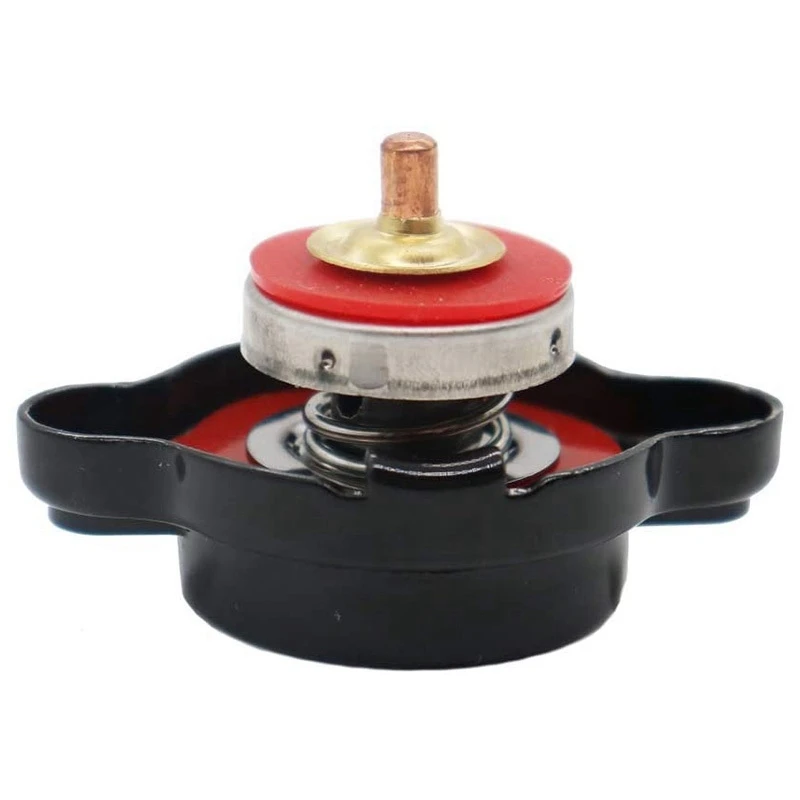 DHBH-High Pressure Radiator Cap with Temperature Gauge, 1.8 Bar Radiator Cap 25.6Psi for Honda, Kawasaki, Suzuki, Yamaha