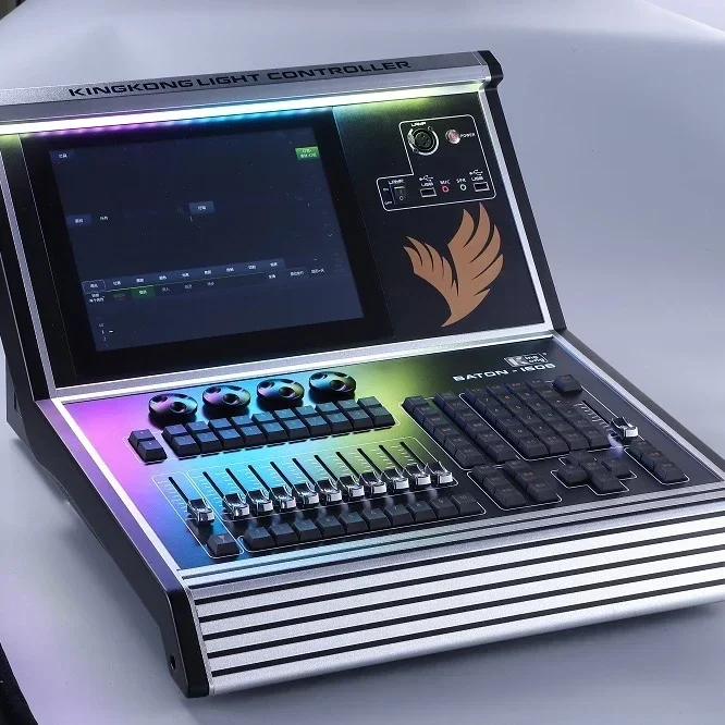 Equipo de iluminación de escenario profesional Consola táctil digital DMX512