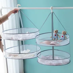 Clothes Drying Basket Drying Net Clothes Tile Net Bag Household Drying Socks Sweater Drying Rack #2443
